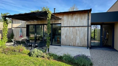 Construction d’une maison bois contemporaine dans le Lot (46)