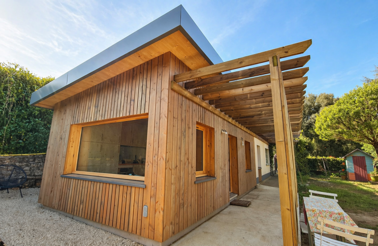 Maison de 100 m² Maison moderne en bois